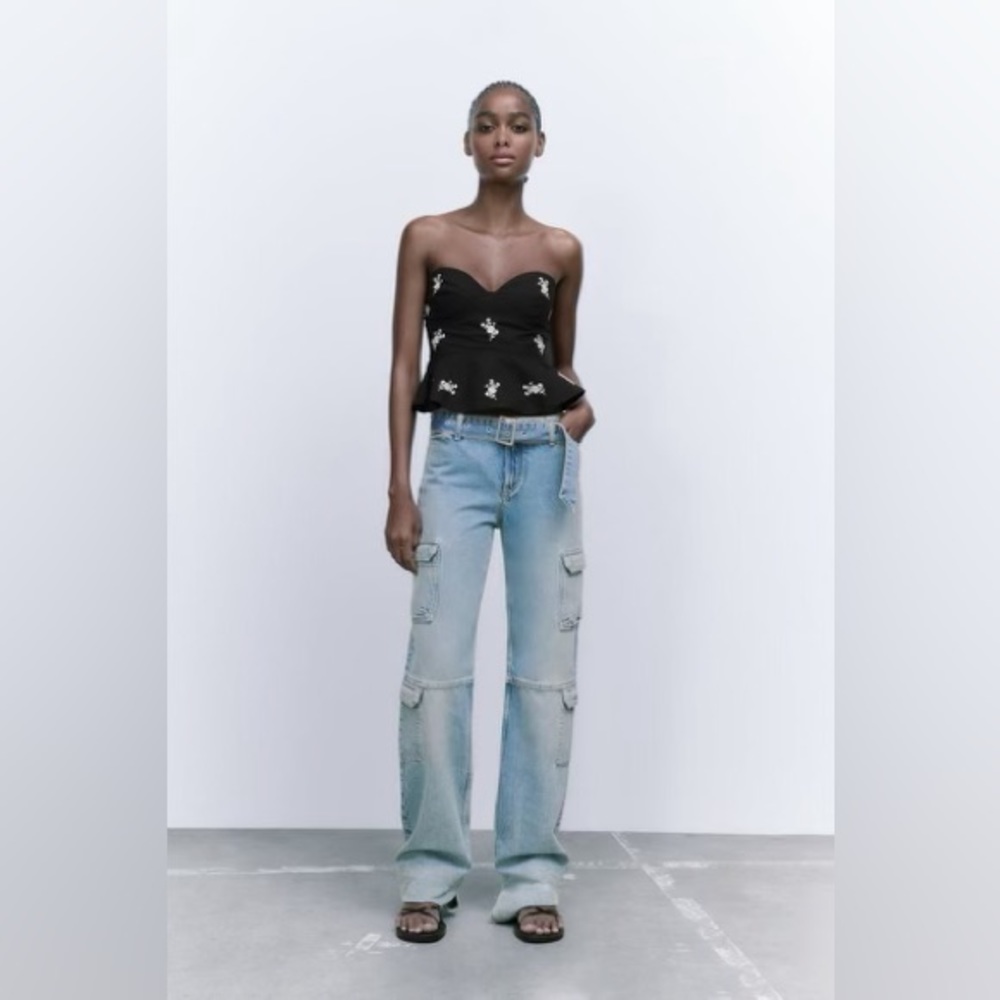 Zara Patterned Tank Top